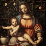 1510 - Madonna del roseto - Bernardino Luini - Pinacoteca di Brera - Milano Le più belle Madonne