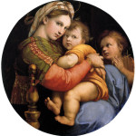 1513 - Madonna della seggiola - Raffaello - Galleria Palatina - Firenze